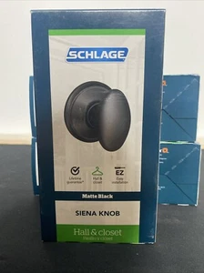 Schlage Siena Passage Door Knob Set F10 SIE - Picture 1 of 3