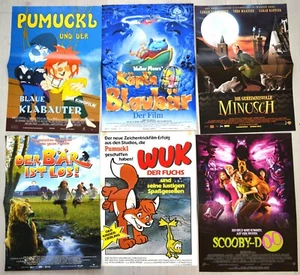 E394 6x Kinoplakate PUMUCKL / KÄPTN BLAUBÄR / SCOOBY-DOO  etc.#7 - Imagen 1 de 3