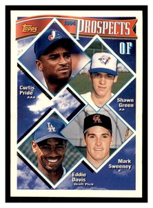 1994 Topps #237 SHAWN GREEN MARK SWEENEY ~B9S