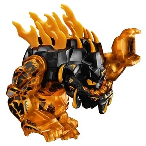 LEGO Power Miners Eruptorr Minifigure Rock Monster Trans Orange 8191 new - Picture 1 of 2