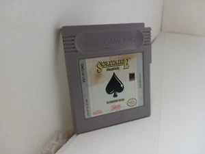 SOLITAIRE GBO Game Boy juego original LIMPIO Y PROBADO #G19 - Imagen 1 de 2