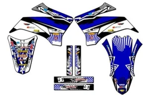2008-2022 TTR 125 MAYHEM Blue Senge Graphics Kit Compatible with Yamaha - Picture 1 of 10