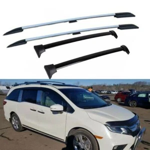 4Pcs Fit for 2018-2022 Honda Odyssey Roof Rail Racks Cross Bars Crossbars Holder - Imagen 1 de 8