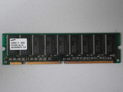 Una RAM SAMSUNG DRAM PC133 256 MB - Immagine 1 di 2