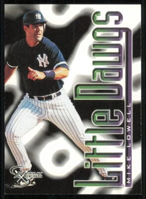 1998 SkyBox Dugout Axcess #93 Mike Lowell RC - Image 1 of 2