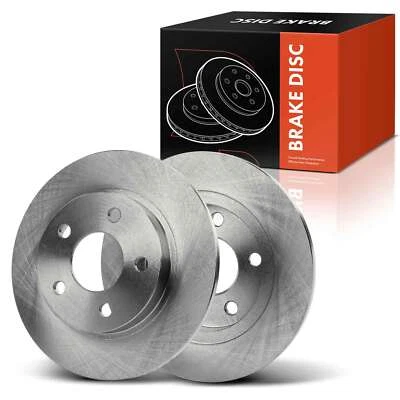 2x Rotores de freio a disco traseiros para Buick LeSabre Pontiac Bonneville Cadillac Eldorado - Imagem 1 de 4