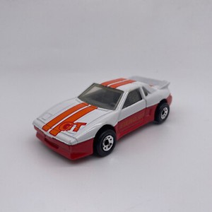 1985 Matchbox Pontiac Fiero White Red Die Cast