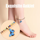 Occident Fashion New Alloy Color Rhinestone Butterfly Trend Ladies Anklet