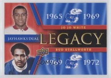 2013 University of Kansas Jayhawks Legacy Duos Bud Stallworth Jo White HOF