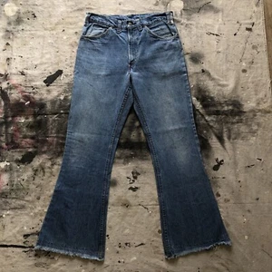Vtg 70s Levi’s Orange Tab 646 (30x28) Bellbottom Flared Jeans Made In USA - Picture 1 of 19