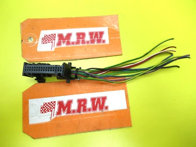 WINDOW SWITCH WIRE PLUG gray Driver SIDE BACK REAR DOOR GLASS for 03-07 SAAB 9-3 - Image 1 of 4