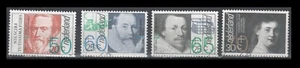 Retratos Países Bajos B585-B588 (4 estampillas usadas, 1983) - Imagen 1 de 1