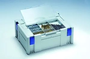 Tapa clasificador TANOS compartimento Systainer Classic SYS 2 DF gris claro con compartimento surtido - Imagen 1 de 2