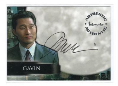 Angel Season 3 2002 Inkworks Auto Autograph A17 Daniel Dae Kim as Gavin Park - Image 1 of 4