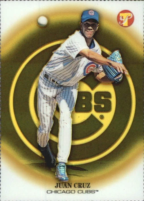 2002 Topps Pristine Gold Refractors #115 Juan Cruz /70 Chicago Cubs - NM-MT - Image 1 of 2