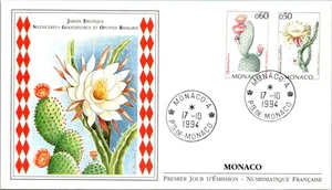 Monaco FDC 1994 Exotic Garden Selenicereus Grandiflorus - A03306 - Picture 1 of 2