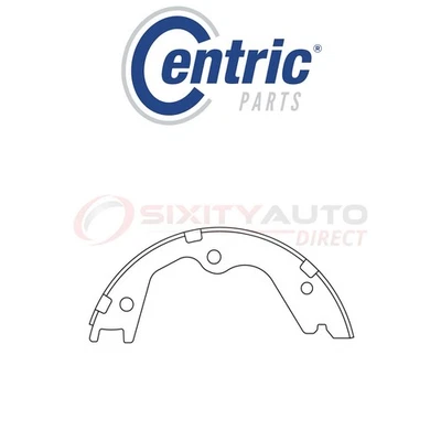 Centric Parking Brake Shoe for 2015 Infiniti Q40 3.7L V6 - Kit Set Braking ym — 第 1/4 张图片