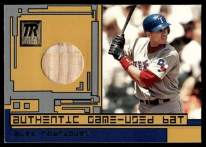 2001 Topps Reserve Game Bats Alex Rodriguez Texas Rangers #TRR-ARI - Picture 1 of 2