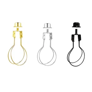 2Pcs Lamp Shade Holder Clip on Lampshade Adapter Bulb Spring Clip Easy Install - Picture 1 of 11