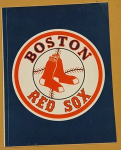 Large Vintage BOSTON RED SOX Sticker - 9"x12" - Picture 1 of 6