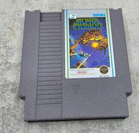 Alpha Mission Nintendo NES Game Cartridge SNK Authentic Original Shmup Tested