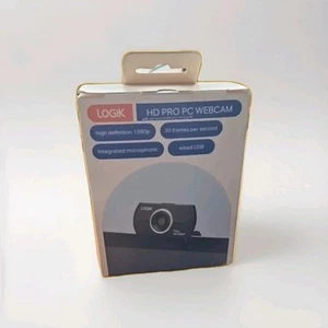 LOGIK LWCAMHD23 Full HD Pro PC Webcam Brand new - Afbeelding 1 van 1
