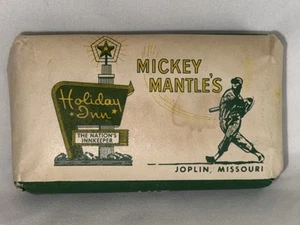 1958 Mickey Mantle Holiday Inn Lux Soap Bar Joplin Missouri - Bild 1 von 4