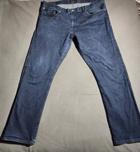 Pantalones de mezclilla Polo Ralph Lauren para hombre 38x32 azul Hampton relajados rectos 5 bolsillos - Imagen 1 de 20