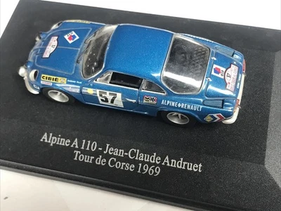 Alpine A110 Andruet Tour De Corse 1969  Universal Hobbies 1/43 - Photo 1/4