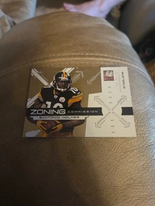 Donruss Elite Zoning Commission Gold #15 2010 Santonio Holmes/999 - FB - Imagen 1 de 2