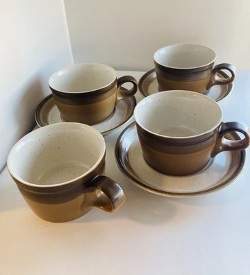 Platillo Mikasa Potter Art Buckskin 3 platos y 4 tazas diseño Seibel PF012 JapónJ4 Foto 1 de 4