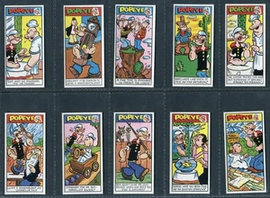 PRIMROSE 1962 SET OF 50 "POPEYE 3rd Series" TRADE CARDS - Picture 1 of 5
