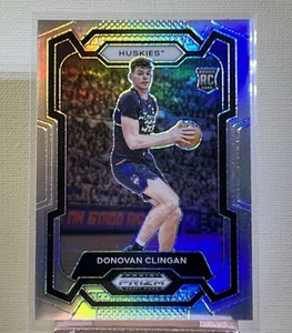 2024 Panini Donovan Clingan #95 - Silver Prizm (RC) - Picture 1 of 3
