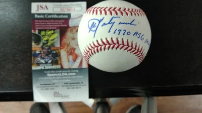 Carl Yastrzemski Autograph Signed Auto Baseball Ball JSA (B18 Red Sox 70 ASG MVP - Image 1 of 3
