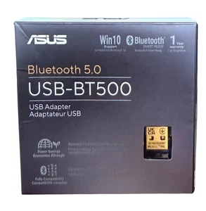 NEW ASUS USB-BT500 Bluetooth 5.0 USB Adapter with Ultra Small Design - Picture 1 of 4
