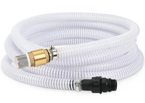 FLUENTPOWER 23FT x 1" Suction Hose Kit with Brass Fitting Check Valve - Picture 1 of 6