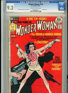 Wonder Woman #196 1971 DC Comics CGC 9.2 OW/White - Picture 1 of 3