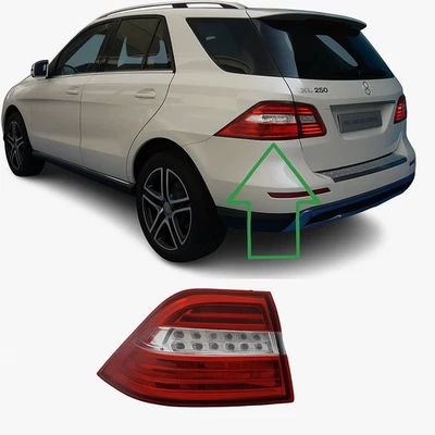 FOR MERCEDES-BENZ ML W166 11-15 NEW REAR OUTER TAIL LIGHT LAMP LED LEFT N/S - Image 1 of 4