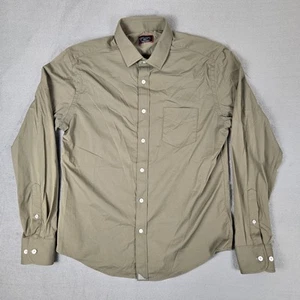 UNTUCKit Hemd Herren Medium Oliv Gironde Knopfleiste Performance Ärmel Nylon LESEN - Bild 1 von 8
