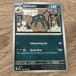 Garbodor - 060/086 - Uncommon - Near Mint White Flare Pokemon Card - Picture 1 of 2