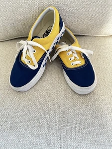 Vans Era Tartan Pack Blue Yellow White Size W6/ M4.5 Unisex 721356 - Picture 1 of 9