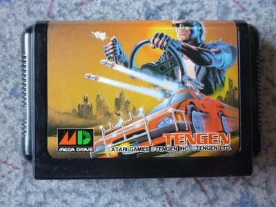 Road Blasters Sega Mega Drive Used Game Cartridge NTSC-J From Japan - Image 1 of 4