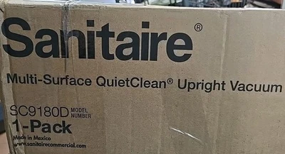 *LEIA* Aspirador de pó vertical Sanitaire multi-superfície QuietClean rígido SC9180D - Imagem 1 de 4