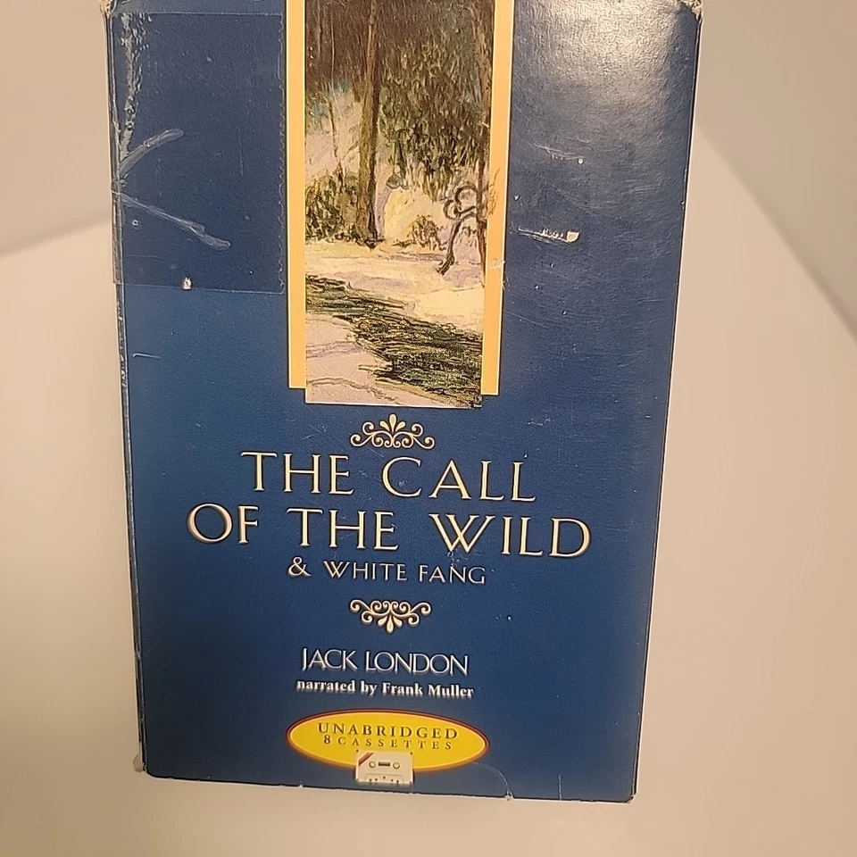 Vtg The Call of the Wild & White Fang Jack London Audio Books Cassette Tapes - Image 1 of 4