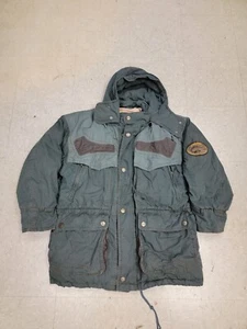 Vintage Camel Collection Talking Stones Coat Mens Full Zip Forest Green Size 52 - Picture 1 of 8