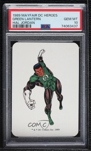 1989 Mayfair Games DC Heroes Green Lantern (Hal Jordan) PSA 10 GEM MT 0x1m