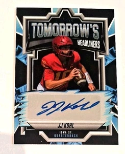2024 Stratos Tomorrow's Headliners Signatures #TH-JK JJ Kohl Rc Auto #3/15 - Foto 1 di 3