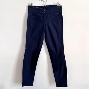 Ariat Pro Serie marineblau Reithose Damen USA/UK 24R Knieaufnäher - Bild 1 von 8