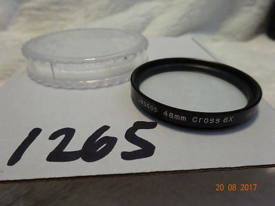 Jessops 46mm CROSS 6 SIX Filter For Film & Digital Cameras SCREEN STAR  - Image 1 of 2