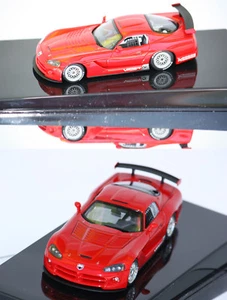 AutoArt Dodge Viper Coupe Competition 2004 rouge 1/43 60420 - Imagen 1 de 1